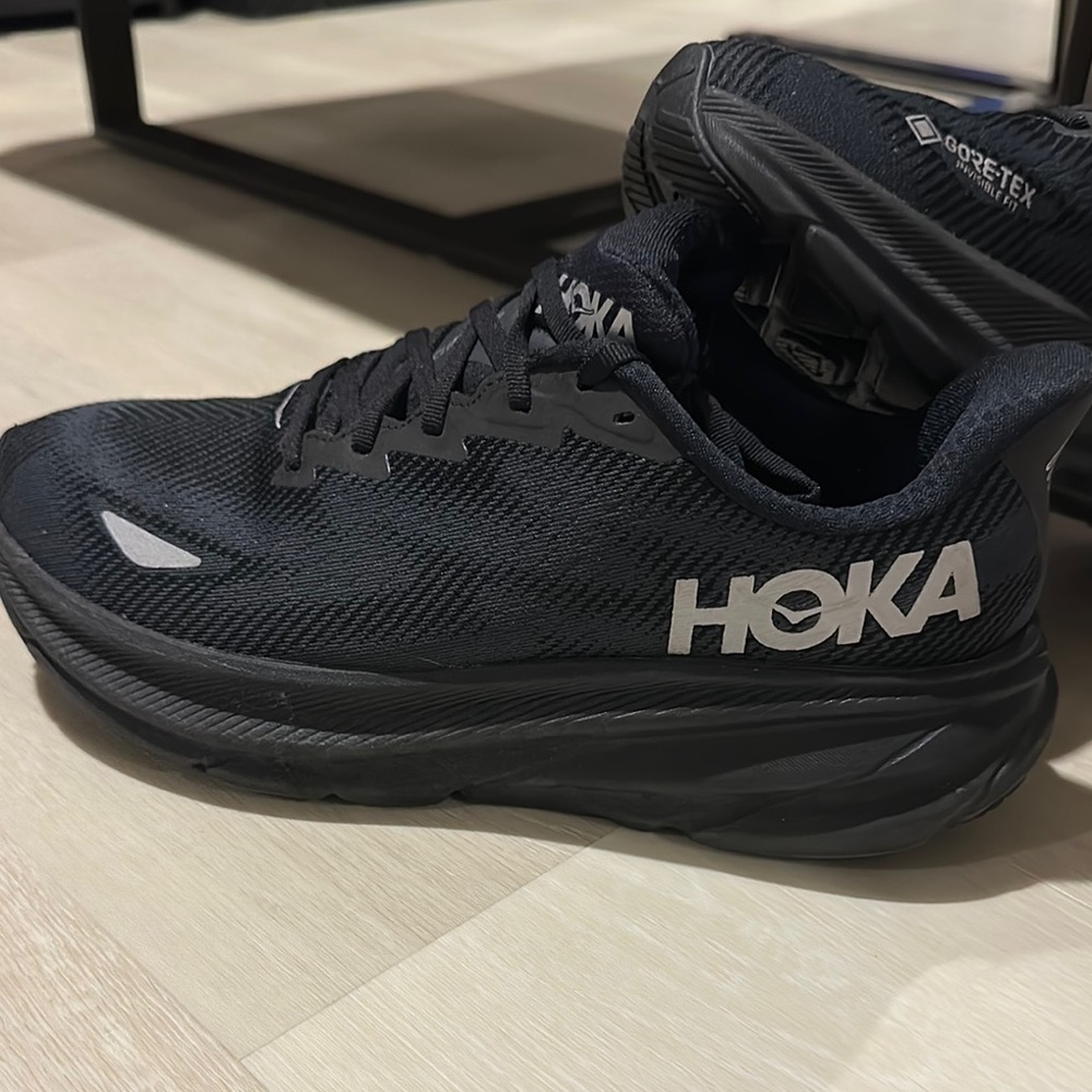 Hoka Black Athletic Sneakers